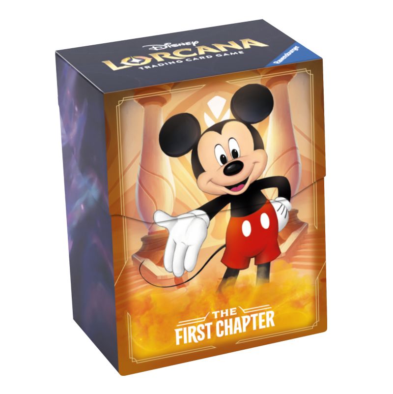 Disney Lorcana Set 1: Deckbox Mickey Ravensburger Ikaipaka jeux