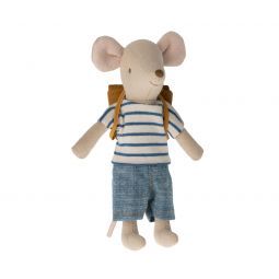 Maïleg Souris Tricycle Grand Frère et son sac Maileg Ikaipaka