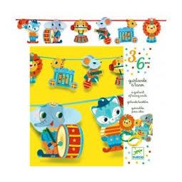 Guirlande a lacer la grande parade Djeco Ikaipaka jeux & jouets