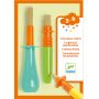 3 pinceaux Malins Djeco Ikaipaka jeux & jouets Royan
