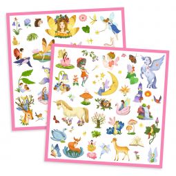 Stickers Fantasy Djeco Ikaipaka jeux & jouets Royan