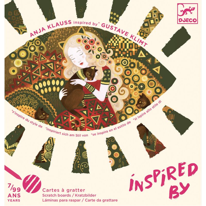 Inspired by Gustave Klimt Djeco Ikaipaka jeux & jouets Royan