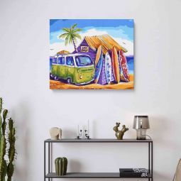 Peinture aux numéros Surf Style de vie Pintar Numeros Ikaipaka