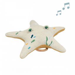 Coussin musical Etoile de mer Naturel L'oiseau Bateau Ikaipaka