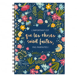 Cahier A5 "L'important est..." ART GRAFIK International
