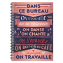 Cahier A5 "Dans ce bureau..." ART GRAFIK International Ikaipaka