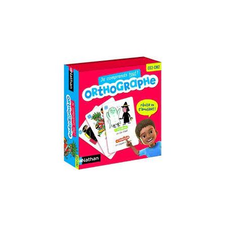 Je comprend tout Orthographe CE2 CM2 Nathan Ikaipaka jeux &