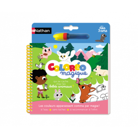 Coloréo Bébés Animaux Nathan Ikaipaka jeux & jouets Royan