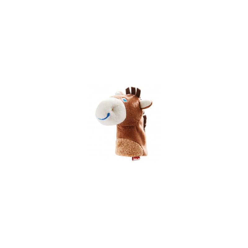 Marionnette à doigt Cheval Paul Haba Ikaipaka jeux & jouets