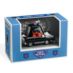 Crazy Motors Voiture Hurry Police Djeco Ikaipaka jeux & jouets