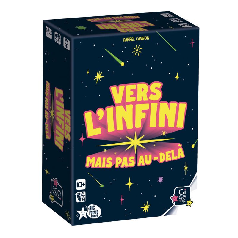 Vers L'infini mais pas au-dela Gigamic Ikaipaka jeux & jouets