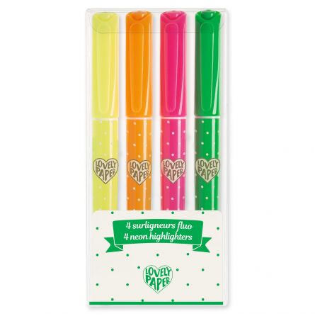 4 surligneurs FLUO Djeco Djeco Ikaipaka jeux & jouets Royan