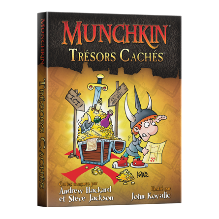 Munchkin: Trésors Cachés (Ext)  Ikaipaka jeux & jouets Royan