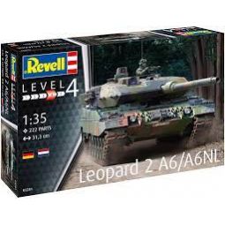 Maquette char LEOPARD 2A6/A6NL Maquette Revell REVELL Ikaipaka