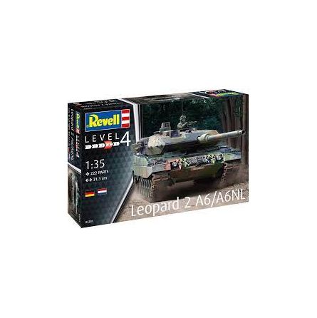 Maquette char LEOPARD 2A6/A6NL Maquette Revell REVELL Ikaipaka