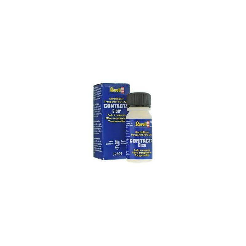 CONTACTA CLEAR, 20G Colle Revell spéciale pièces transparentes
