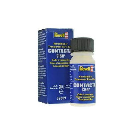 CONTACTA CLEAR, 20G Colle Revell spéciale pièces transparentes