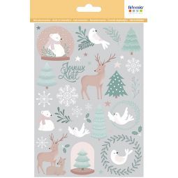 Décalcomanie Let it snow Artemio Artemio Ikaipaka jeux & jouets