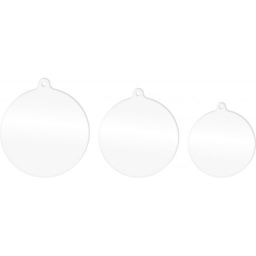 Set 3 boules transparentes rondes Artemio Ikaipaka jeux &