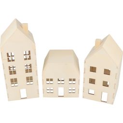Set 3 maisons fermées Artemio Artemio Ikaipaka jeux & jouets