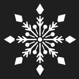Set 12 pochoirs Let It Snow Artemio Artemio Ikaipaka jeux &