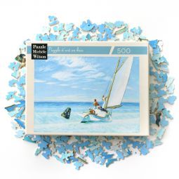 Puzzle Michèle Wilson 500 La Houle E.Hopper Puzzle Michèle
