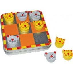 Tic tac toc "chats et souris" Legler Ikaipaka jeux & jouets