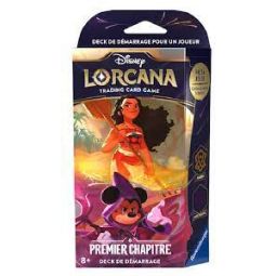 Disney Lorcana Set 1 - Deck de démarrage - Glimmers Ambre