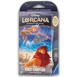 Disney Lorcana Set 1 - Deck de démarrage - Glimmers Saphir