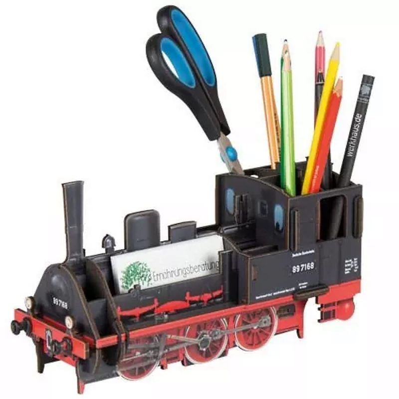 Pot à crayons Train WERKHAUS Ikaipaka jeux & jouets Royan