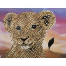 Crystal Art Lionceau Oz Ikaipaka jeux & jouets Royan