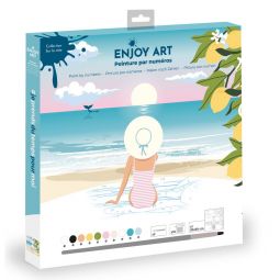 Peinture aux numéros Enjoy Art Sous le citronnier Oz Ikaipaka
