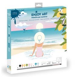 Peinture aux numéros Enjoy Art Sous le citronnier Oz Ikaipaka