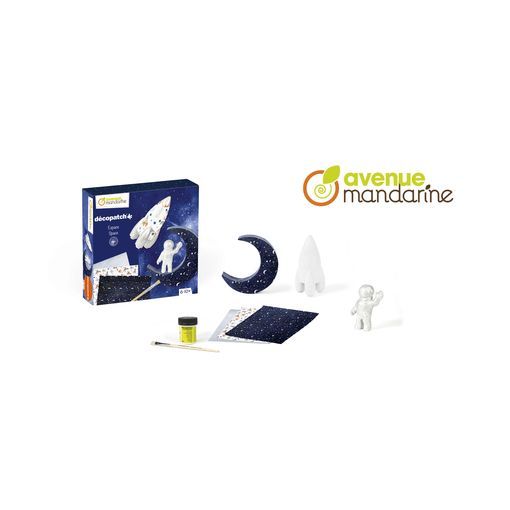 Coffret Espace décopatch Avenue Mandarine Ikaipaka jeux &