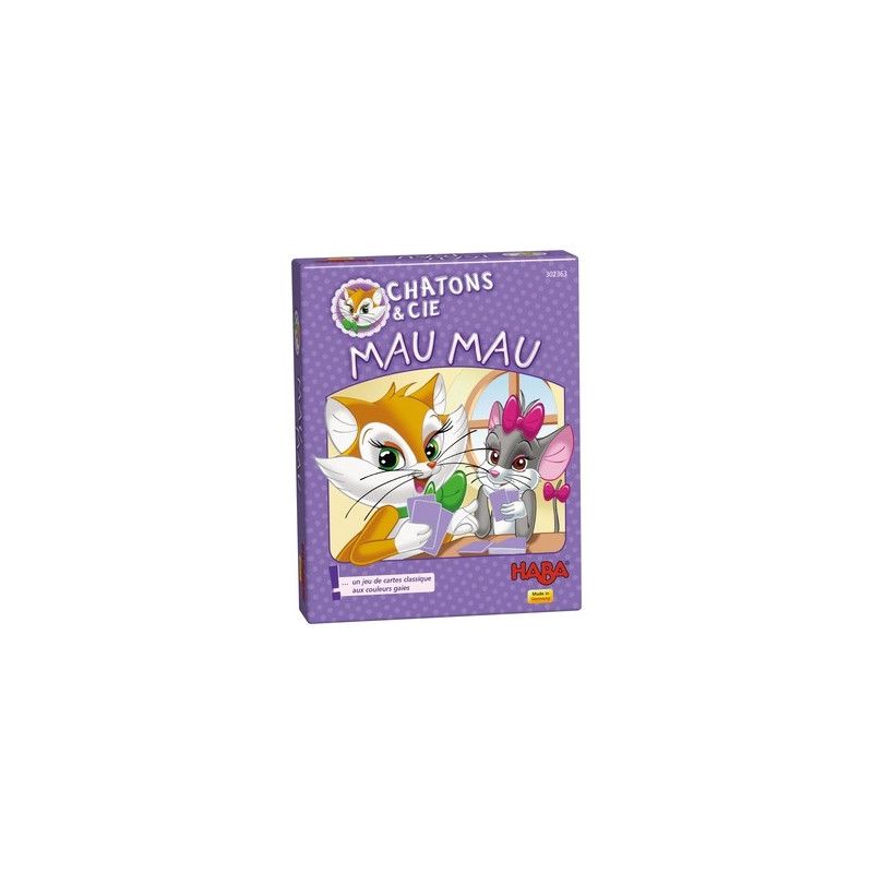 Mau Mau "chaton & cie" Haba Ikaipaka jeux & jouets Royan