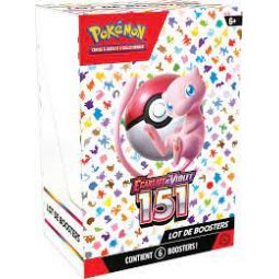 Pokémon EV3.5: Bundle de 6b. Pokémon 151 POKEMON Ikaipaka jeux