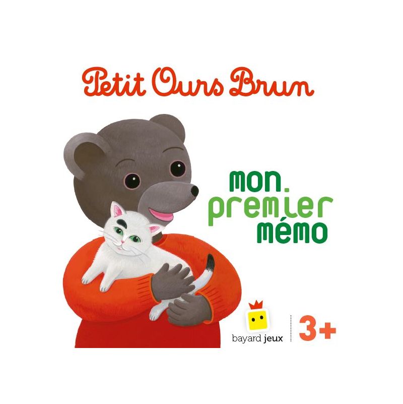Petit Ours Brun Mon premier Mémo  Ikaipaka jeux & jouets Royan
