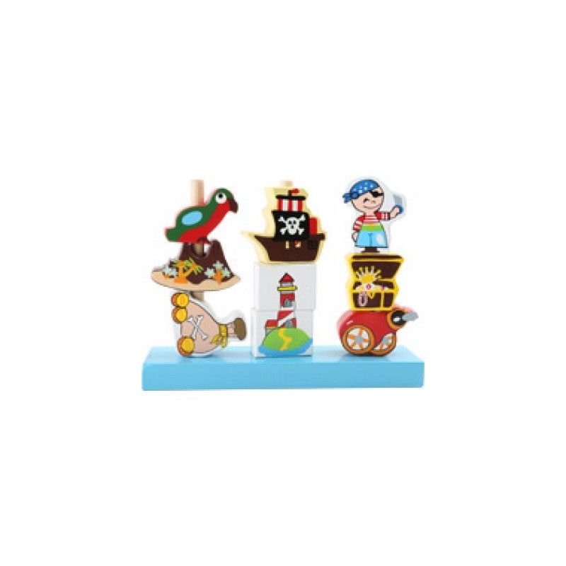 Jeu à empiler "Pirates" Legler Ikaipaka jeux & jouets Royan