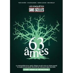 Sous Scellés - 63 âmes  Ikaipaka jeux & jouets Royan