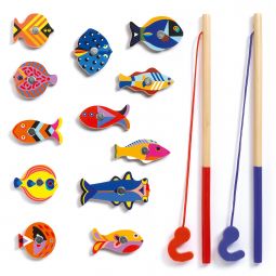 Pêche magnétique Fishing Graphic Djeco Ikaipaka jeux & jouets
