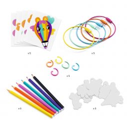 Artistic Plastic Porte-clefs Kawaï Djeco Ikaipaka jeux & jouets