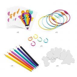 Artistic Plastic Porte-clefs Kawaï Djeco Ikaipaka jeux & jouets