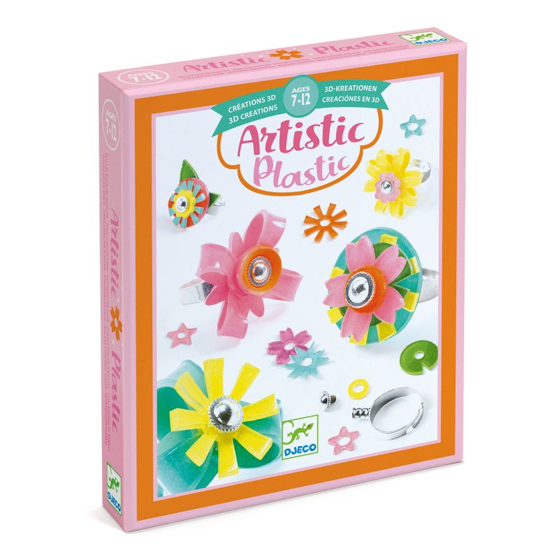 Artistic Plastic Collection de bagues Djeco Ikaipaka jeux &