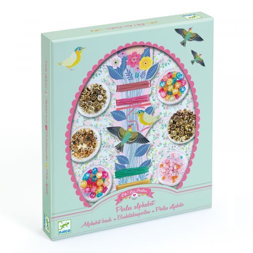 L'art du fil Perles Alphabet Djeco Ikaipaka jeux & jouets Royan