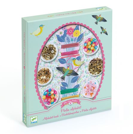 L'art du fil Perles Alphabet Djeco Ikaipaka jeux & jouets Royan