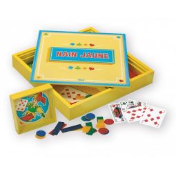 Nain Jaune en bois  Ikaipaka jeux & jouets Royan