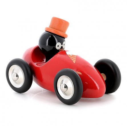 En voiture Renée le Pingouin Vilac VILAC Ikaipaka jeux & jouets