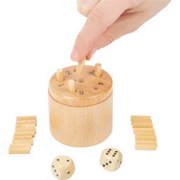 Jeu de Dés "6 dehors" cochon Small Foot Ikaipaka jeux & jouets