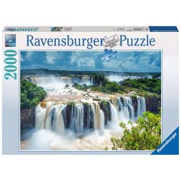 Puzzle 2000p Chutes d'Iguazu Brésil Ravensburger Ikaipaka jeux
