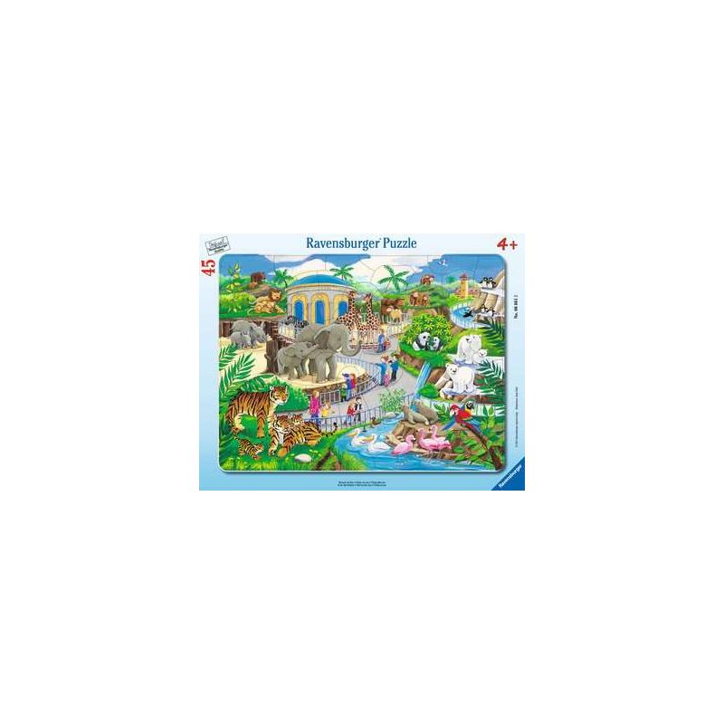 Puzzle 45p Visite au Zoo Ravensburger Ikaipaka jeux & jouets